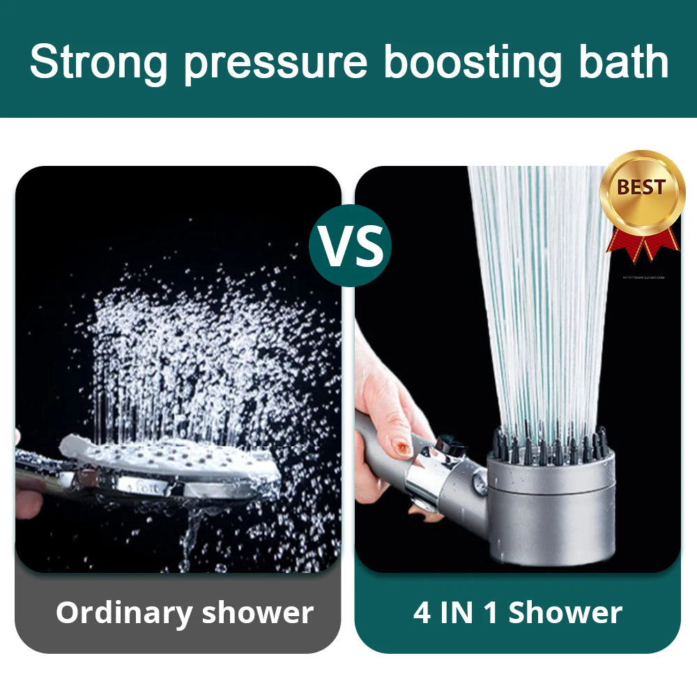 3-Mode Shower Head with Filter