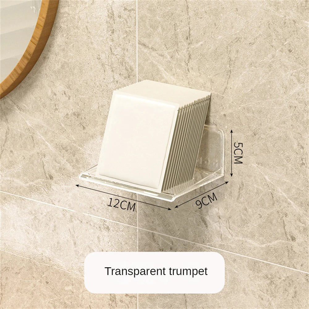 Wall-Mounted Bathroom Organizer Shelf
