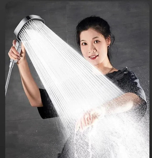 13CM Large Panel High Pressure Shower Head with Filter