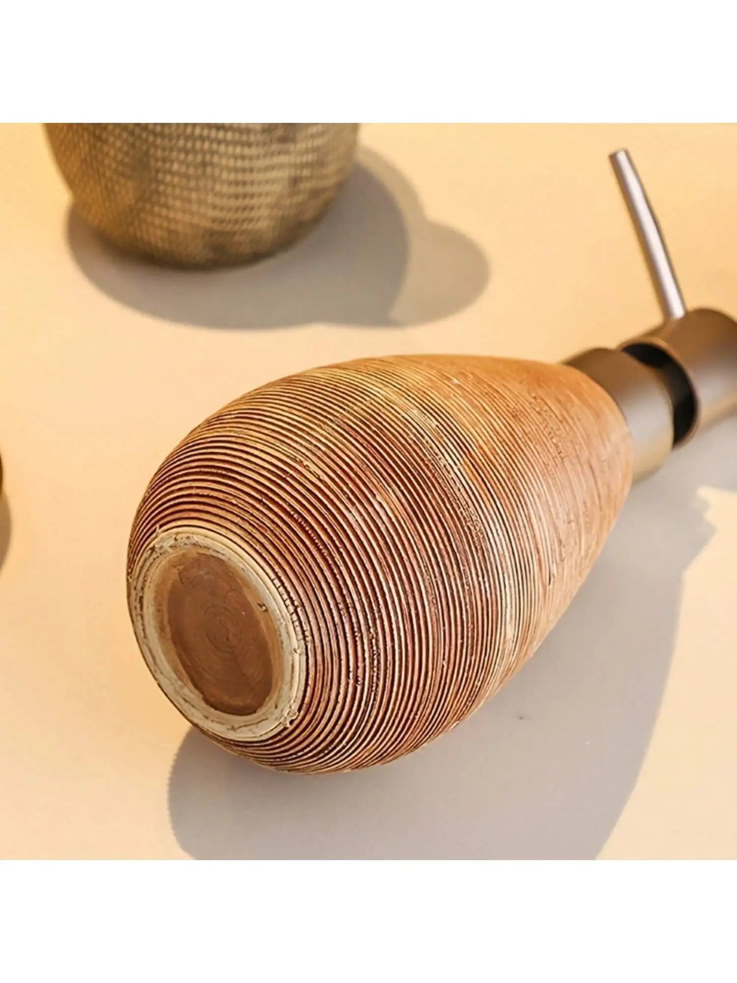 Retro Ceramic Push-Style Soap Dispenser