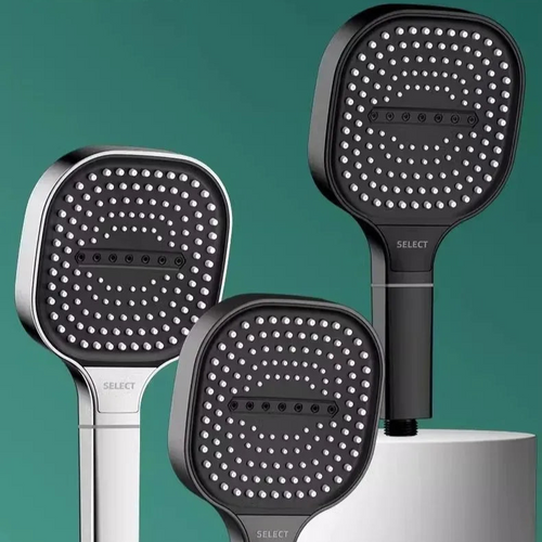 13CM Large Panel High Pressure Shower Head with Filter