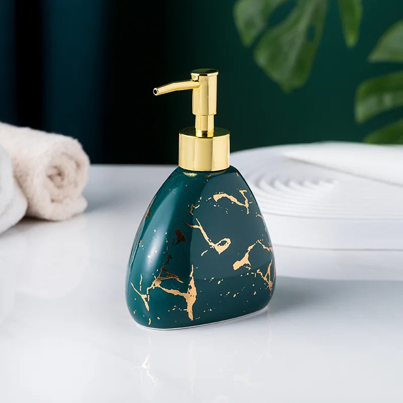 Ceramic Bathroom 5-Piece Set – Light Luxury Design